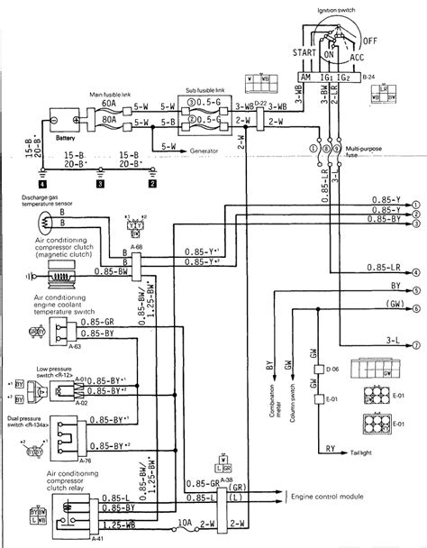 Mitsubishi Mighty Max Wiring Diagram