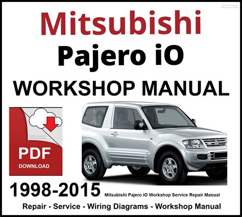 Mitsubishi Montero Shogun Pajero Service Repair Workshop Manual 1987 1988