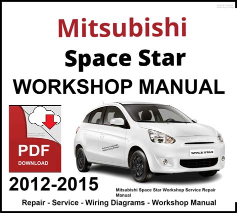 Mitsubishi Space Star Service Repair Manual Pdf 1998 2005