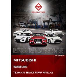 Mitsubishi Triton 2006 2013 Repair Service Manual