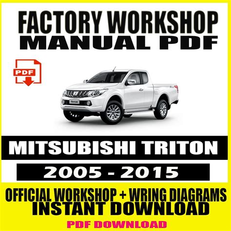 Mitsubishi Triton 2010 Factory Service Repair Manual