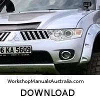 Mitsubishi Triton L200 2 5l 3 2l Petrol Diesel Full Service Repair Manual 2006 2012