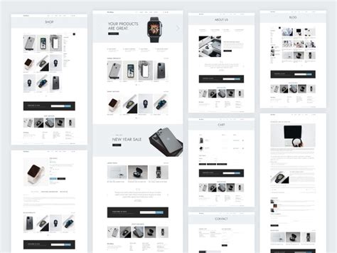 Mobile Ecommerce Website Templates