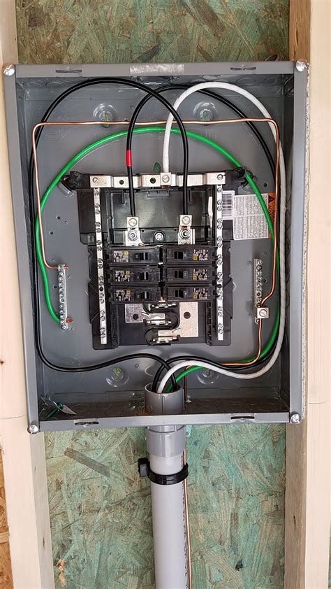 Mobile Home Meter And Breaker Box Wiring