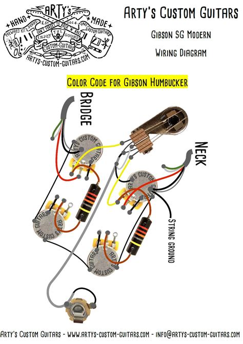 Modern And Vintage Gibson Wiring Diagrams Gibson