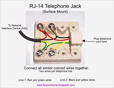 Modular Phone Wiring Diagram