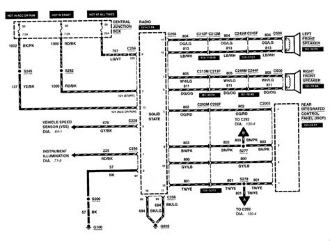 Modules Wiring Diagrams 1998 Ford Explorer