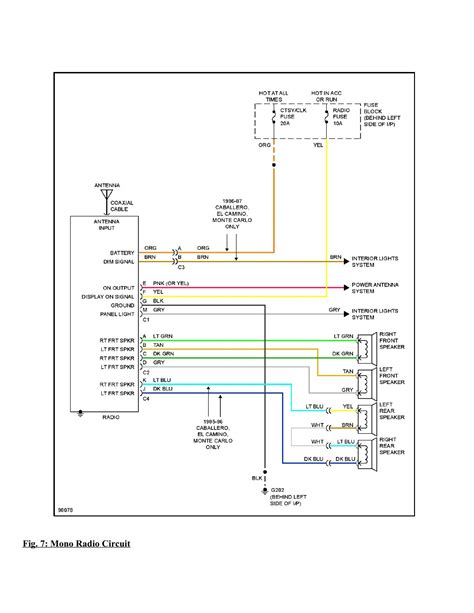 Monte Carlo Ss Wiring Diagram