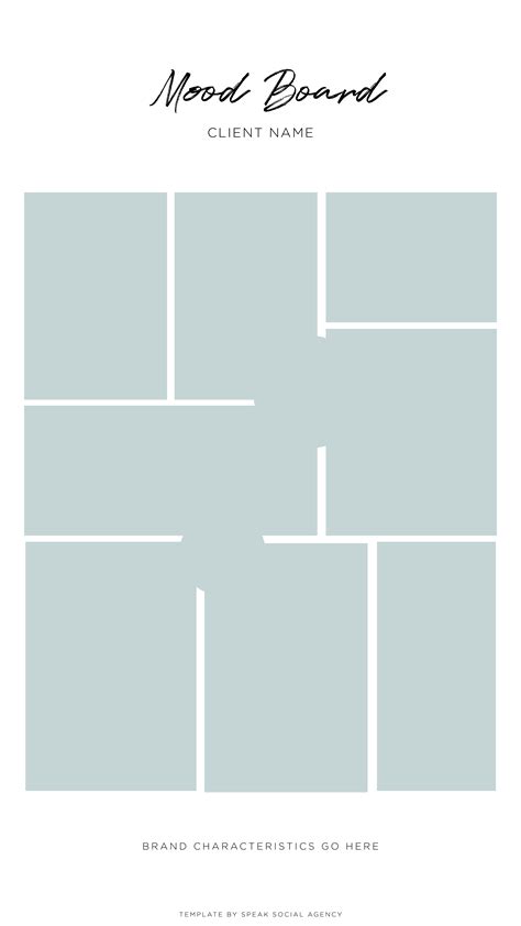 Mood Board Template Free Download