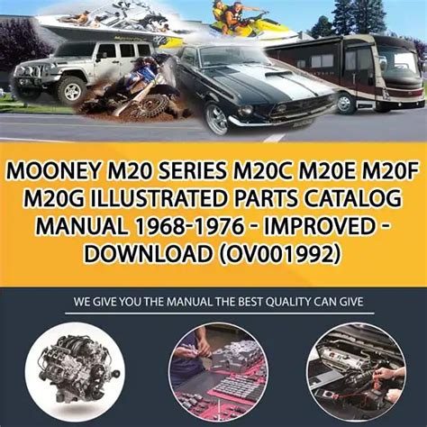 Mooney M20d Service Manual Parts Catalog Owners 5 Manuals Download