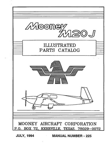 Mooney M20j Illustrated Parts Catalog Service Manual 2 Manuals Download