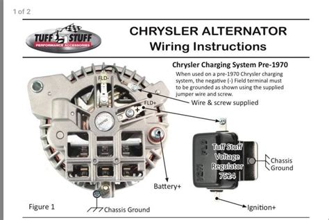 Mopar Squareback Alternator Wiring Diagram