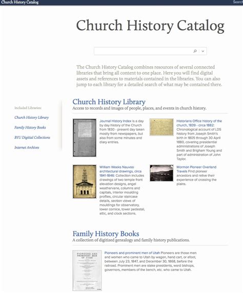 Mormon Family History Library Catalog