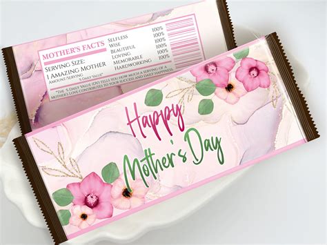 Mothers Day Candy Bar Wrapper Free Printable