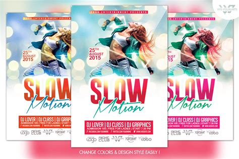 Motion Flyer Templates