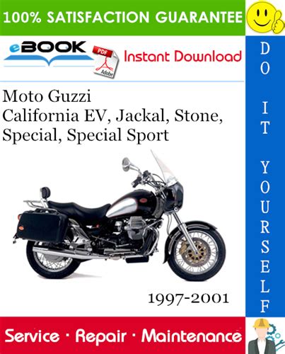 Moto Guzzi California Jackal California Stone Full Service Repair Manual 2002 Onwards