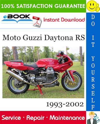 Moto Guzzi Daytona Rs 1993 2002 Service Repair Manual