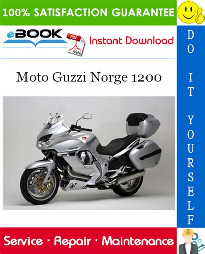 Moto Guzzi Norge 1200 Bike Workshop Service Repair Manual