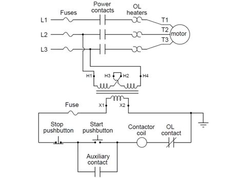 Motor Control Circuit Wiring Diagram