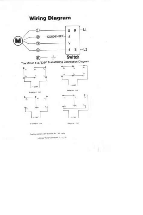 Motor Wiring Diagram For Grizzly