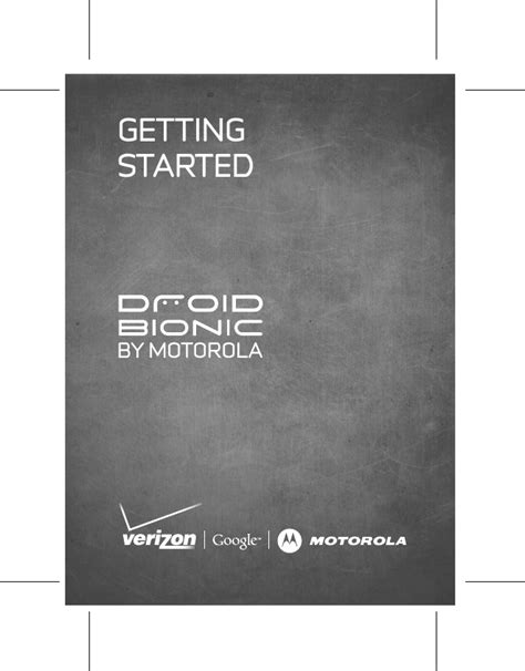 Motorola Droid Bionic User Manual