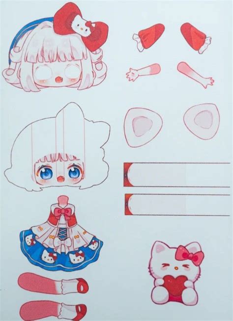 Moving Paper Doll Printable