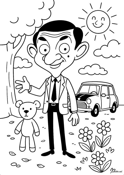 Mr Bean Printable