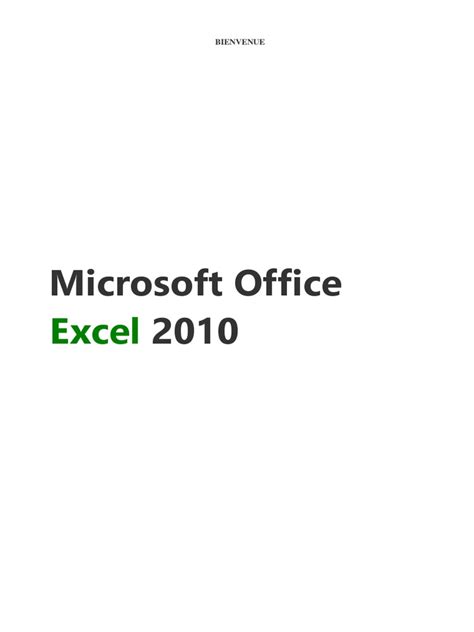 Ms Excel 2010 Manual Epub Pdf Free - 