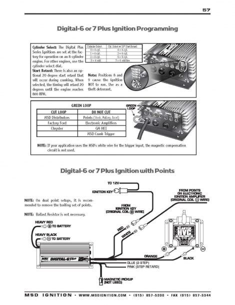 Msd Digital 6 Wiring Diagram For Vw