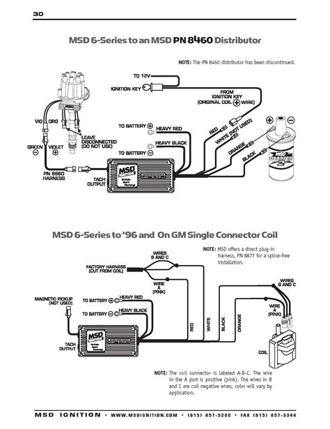 Msd Distributor Wiring Harness Diagram