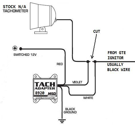 Msd Tach Adapter Wiring Diagram