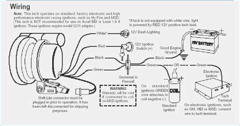 Msd Tachometer Wiring Diagram