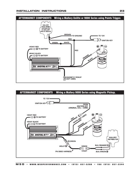 Msd Wiring Diagram Trigger Points