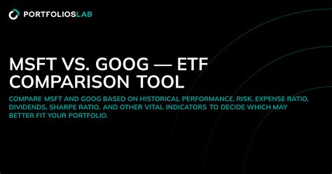 Msft Vs Goog Stock Chart