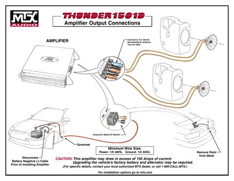 Mtx Thunder Amp Wiring Diagram