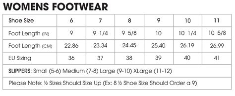 Muk Luks Size Chart