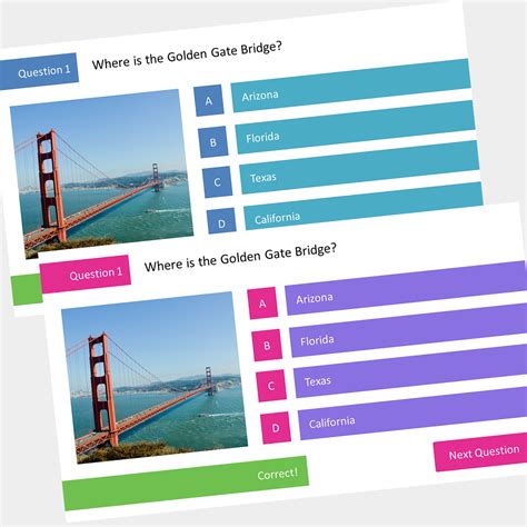Multiple Choice Quiz Template Powerpoint