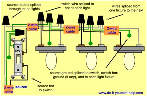 Multiple Light Wiring Diagram Ceiling