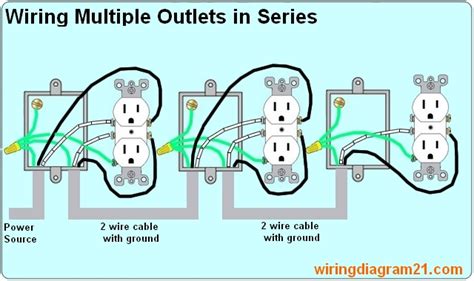 Multiple Outlet Wiring Schematics