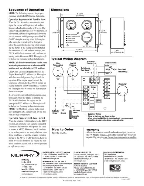 Murphy Engine Wiring Diagram