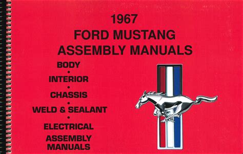 Muscle Cars 67 Mustang Repair Manual