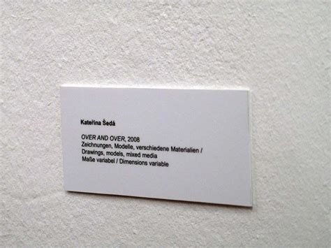 Museum Label Template Word