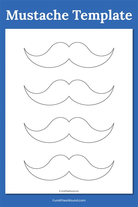 Mustache Print Out Template