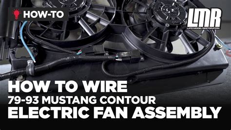 Mustang Electric Fan Wiring Diagram