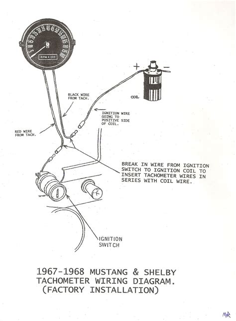 Mustang Tachometer Wiring Diagram