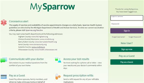 My Sparrow Chart Login