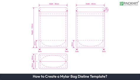 Mylar Bag Design Template