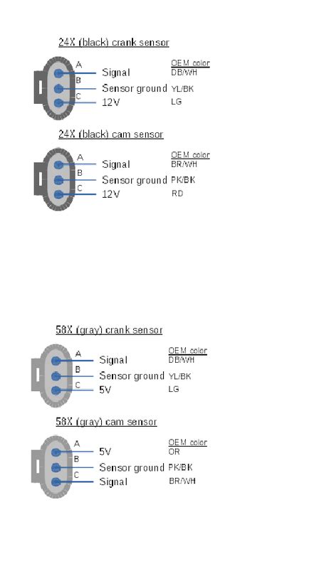 N52 Crankshaft Sensor Wiring Diagram