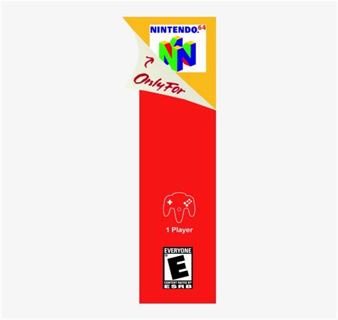 N64 Box Art Template