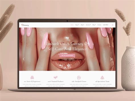Nail Website Template